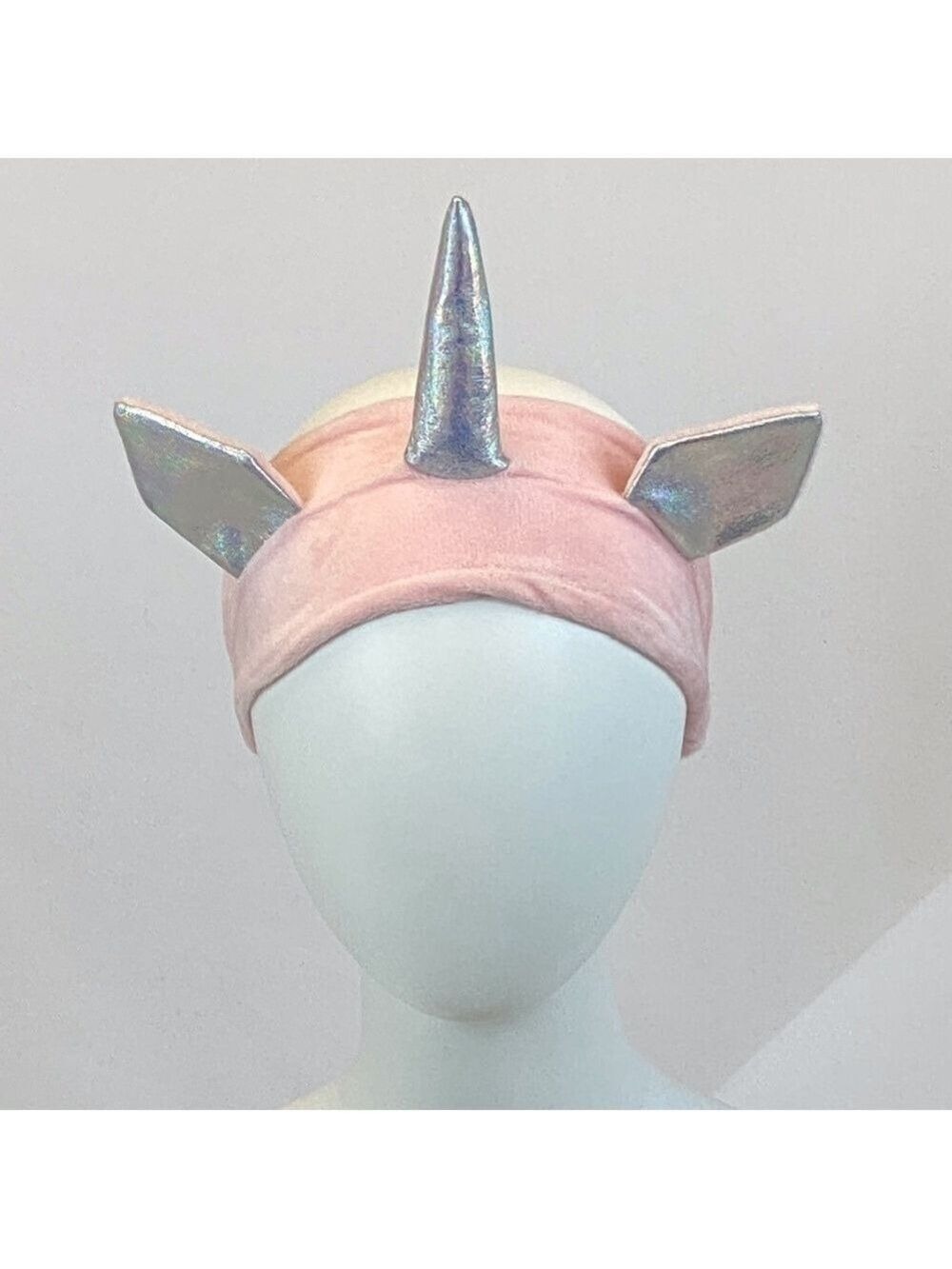 3 pac -Pink fleece Unicorn Spa Headband NEW IN BAG